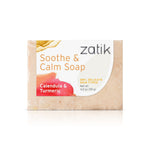 Zatik Soothe & Calm Soap (Calendula & Turmeric)-N101 Nutrition